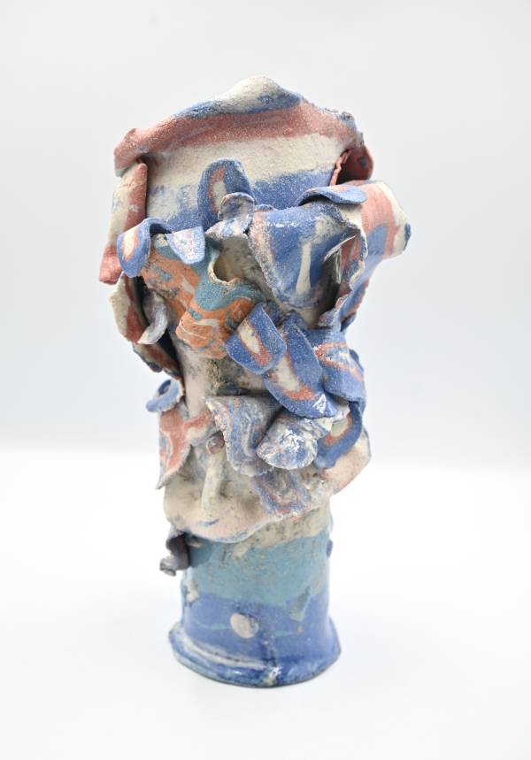 - a , Ceramic Sculpture by Dorienne Carmel, measuring 29 x 13 cm (H x W) £120